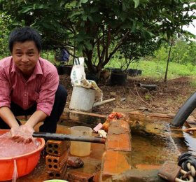 Giếng tự phun nước quanh năm